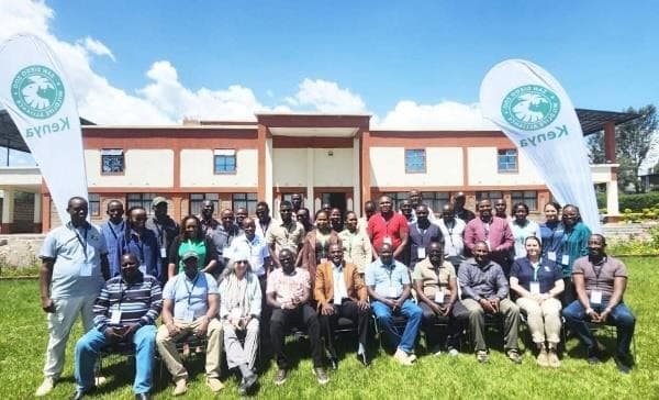 ASREP Africa and San Diego Zoo Wildlife Alliance Kenya officials at the national biodiversity strategy validation meeting in Laikipia